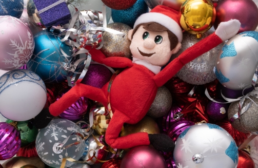 Elf on a shelf'